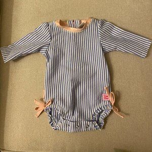 Ruffle Butts Rashguard 0-3 mo